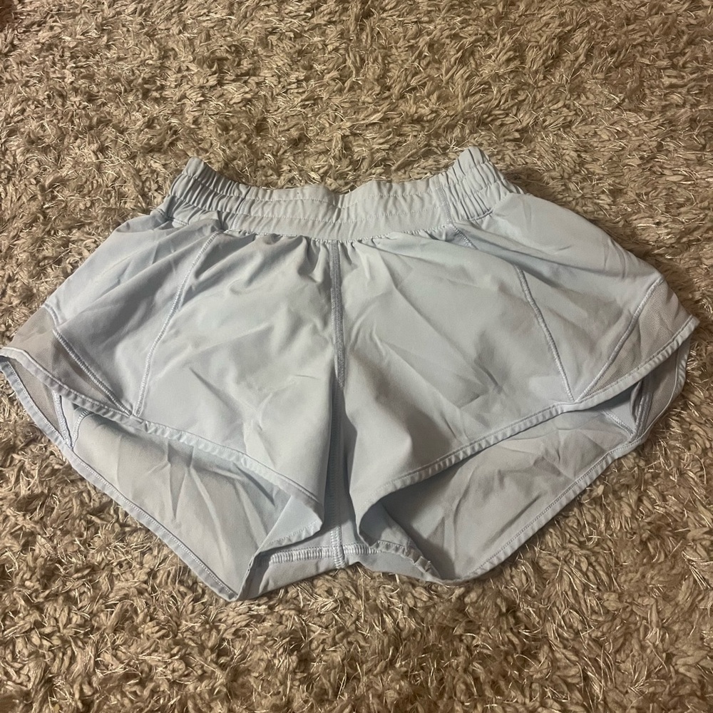 Lululemon light blue size 2 hotty hots